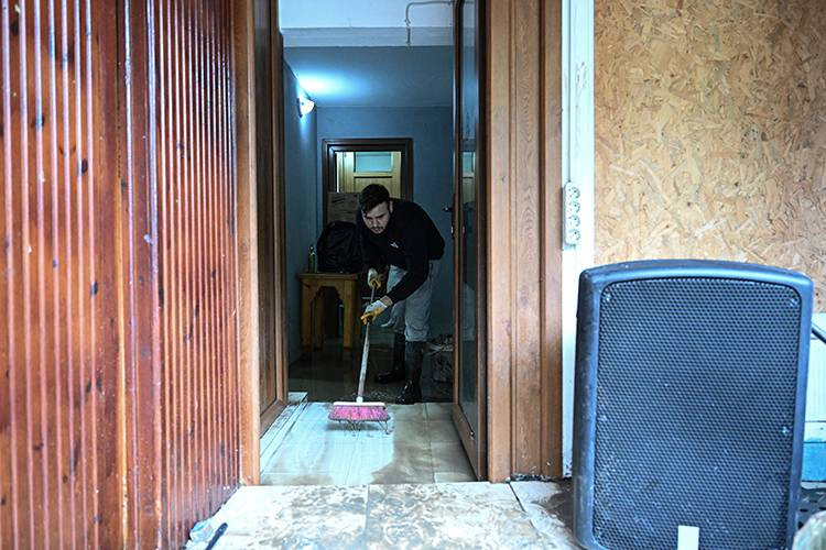 Şile’de hasar tespit ve temizlik çalışmaları yapılıyor - Resim: 24